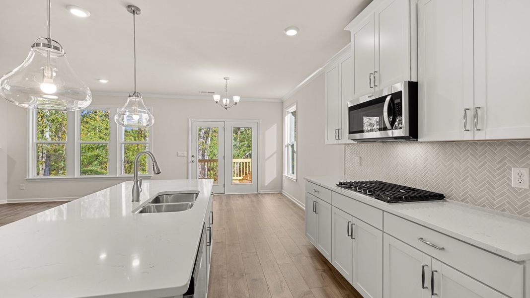 Representative furnished interior of a home built from the Summit by D.R. Horton in The Gates at Pates Creek, Hampton (Image 3).
