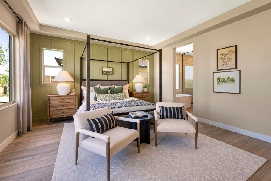 Representative furnished interior of a home built from the Pecan Plan 60-4 by Tri Pointe Homes in Blossom Rock, Apache Junction (Image 9).