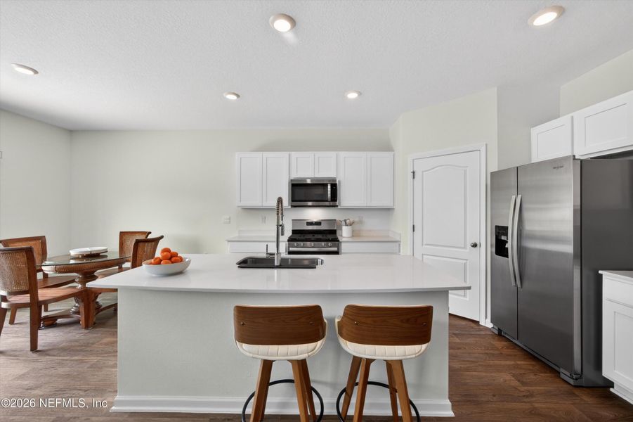 Furnished interior view inside a new home in Entrada, St. Augustine (Image 14).