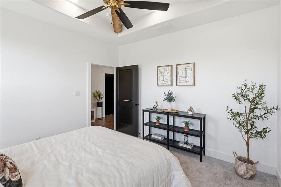 Furnished interior view inside a new home in , Tolar (Image 36).