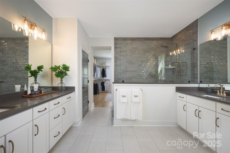 Furnished interior view inside a new home in North Creek Village, Huntersville (Image 27).