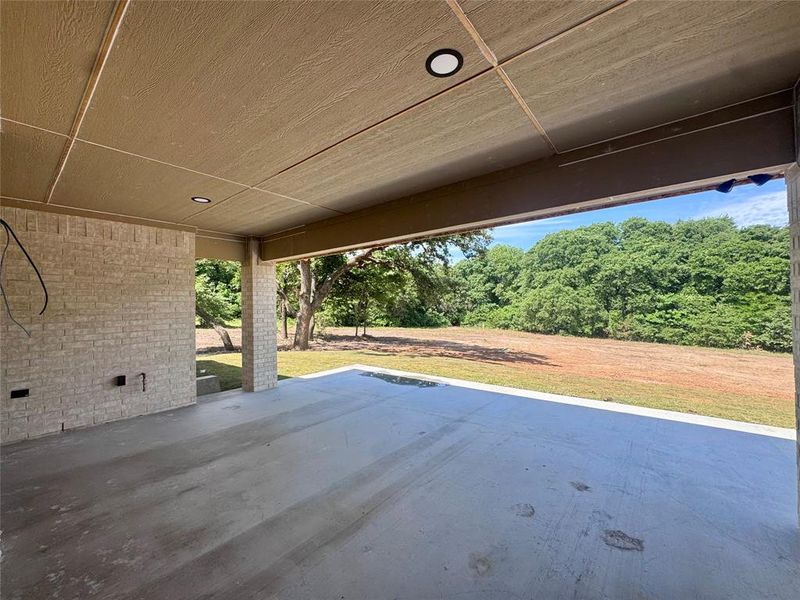 Exterior details and patio area of a home in , Weatherford (Image 27). Exterior details and patio area of a home in , Weatherford (Image 27).