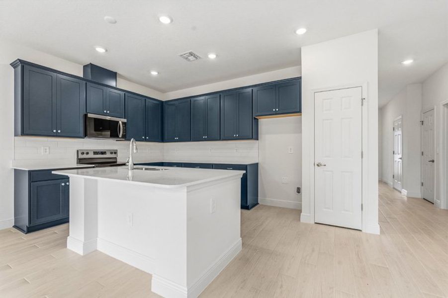 Furnished interior view inside a new home in Huntington Park, Titusville (Image 11).
