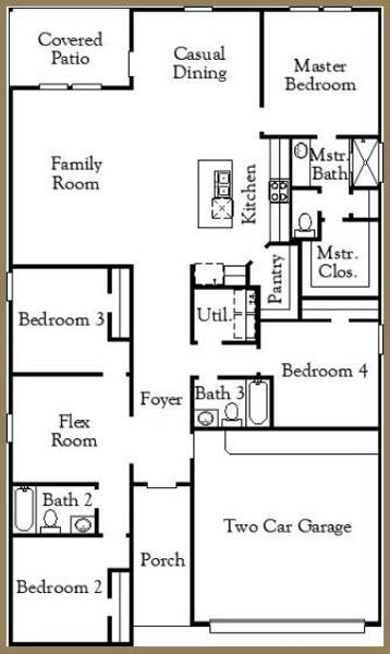 Floorplan - Representative Photo