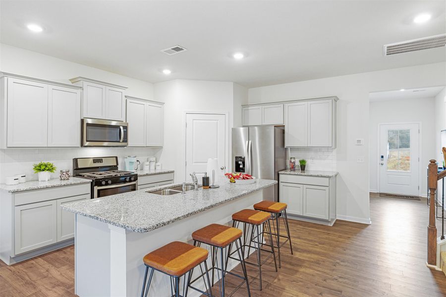 Representative furnished interior of a home built from the Hayden by D.R. Horton in Hillcrest Landing, McDonald (Image 7).