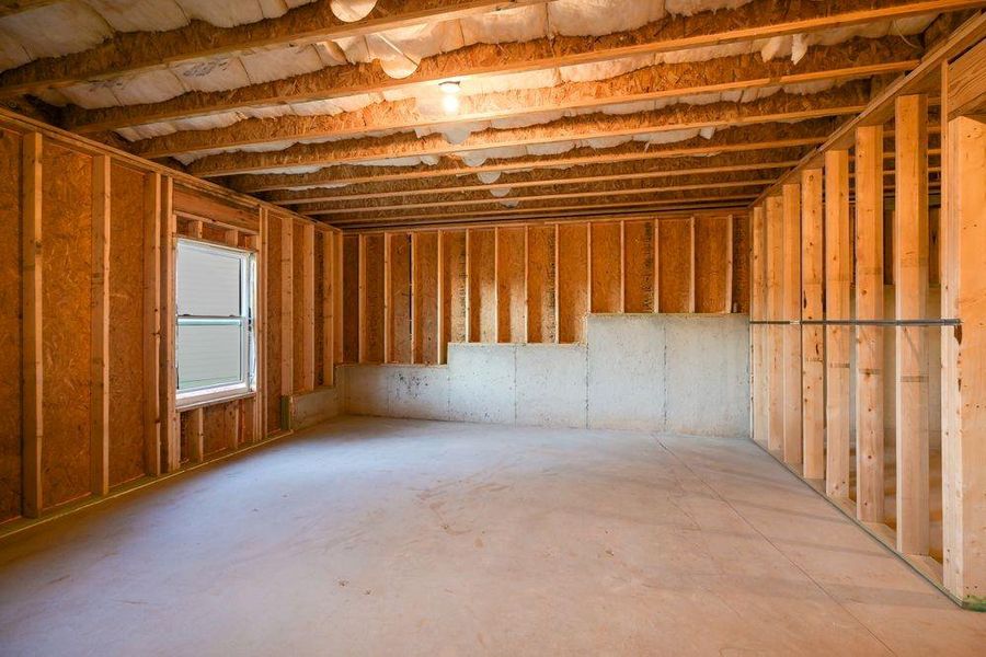 In-progress construction of a new home in Falls Creek, Flowery Branch, GA (Image 30).