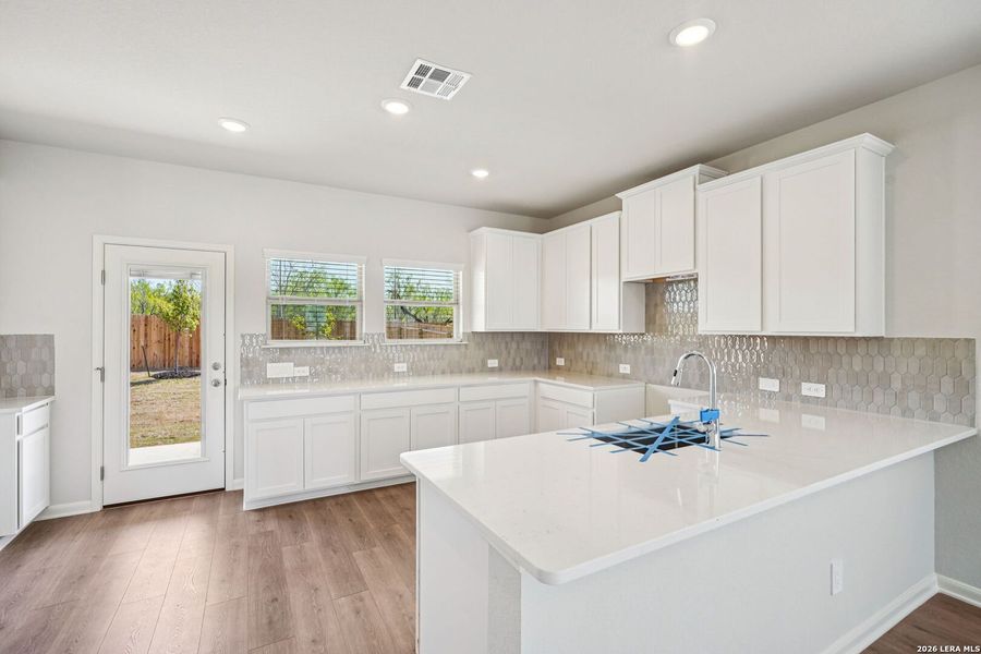 Furnished interior view inside a new home in Remington Ranch, San Antonio (Image 9). Furnished interior view inside a new home in Remington Ranch, San Antonio (Image 9).