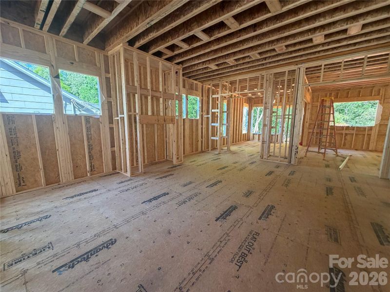 In-progress construction of a new home in , Charlotte, NC (Image 5).