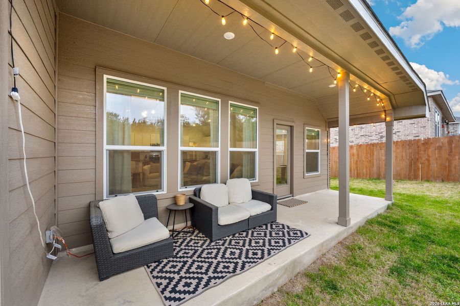 Exterior details and patio area of a home in , Bulverde (Image 23). Exterior details and patio area of a home in , Bulverde (Image 23).