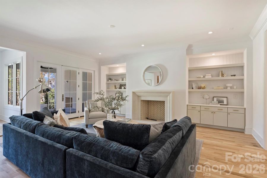 Furnished interior view inside a new home in , Charlotte (Image 31).