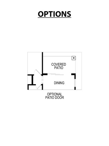 2D floor plan layout for the Hunt F by First Texas Homes in The Villages of Hurricane Creek, Anna, TX (Image 6).