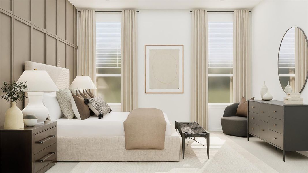 Furnished interior view inside a new home in Cotton Brook, Hutto (Image 30).