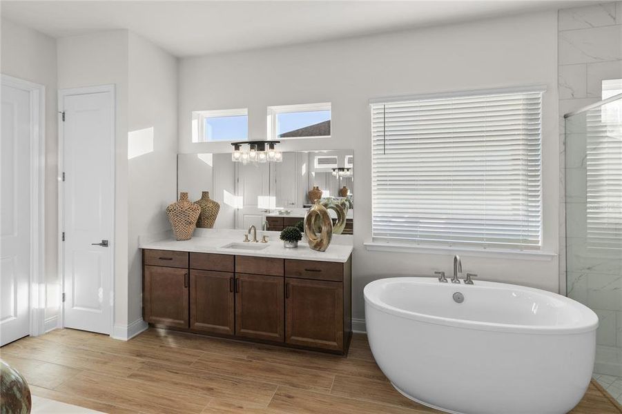 Furnished interior view inside a new home in Oakmont, Gainesville (Image 18).