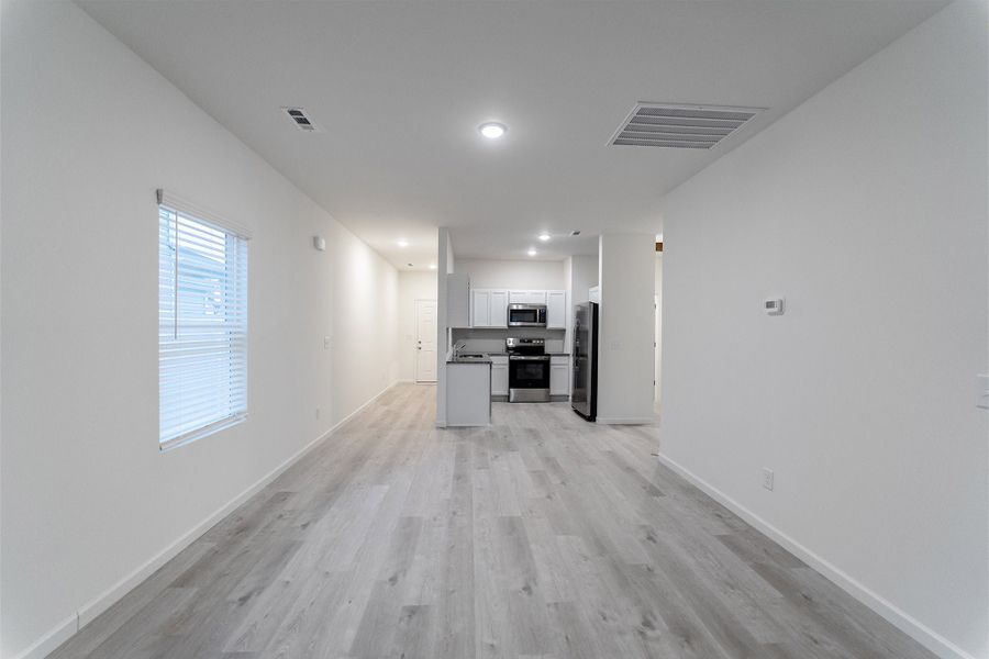 Spacious, unfurnished interior of a new home in Stonehenge, Manchester (Image 15). Spacious, unfurnished interior of a new home in Stonehenge, Manchester (Image 15).