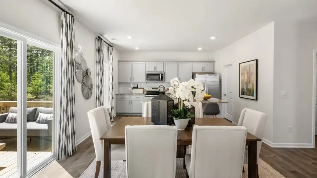 Furnished interior view inside a new home in Olive Branch, Wilson's Mills (Image 17).