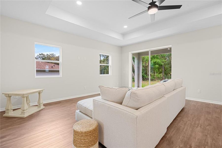 Furnished interior view inside a new home in , Citrus Springs (Image 3).