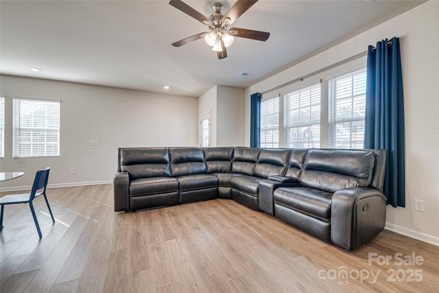 Furnished interior view inside a new home in , Charlotte (Image 16). Furnished interior view inside a new home in , Charlotte (Image 16).