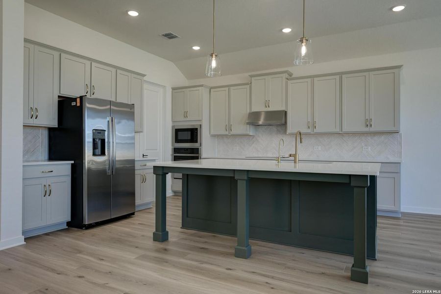 Furnished interior view inside a new home in Saddlebrook Ranch, Schertz (Image 5).