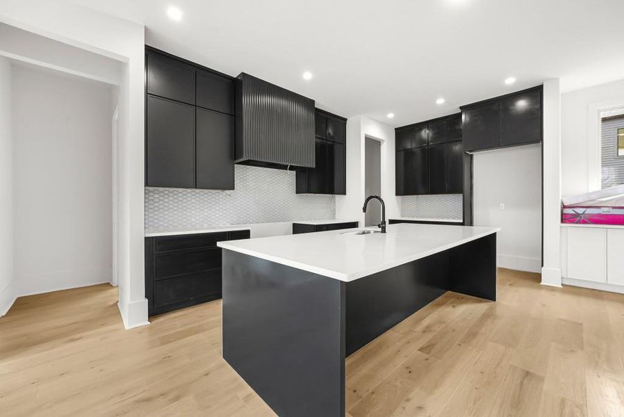 Furnished interior view inside a new home in , Atlanta (Image 8).