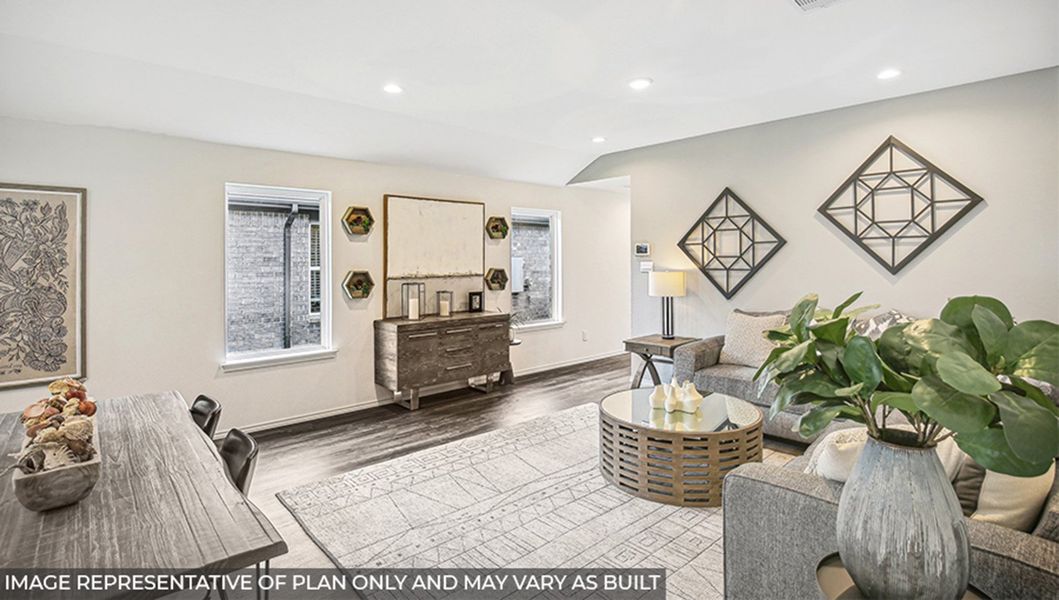 Furnished interior in a model home at Maple Woods in Hockley (Image 5).