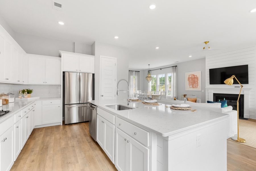 Furnished interior view inside a new home in , Summerville (Image 11).