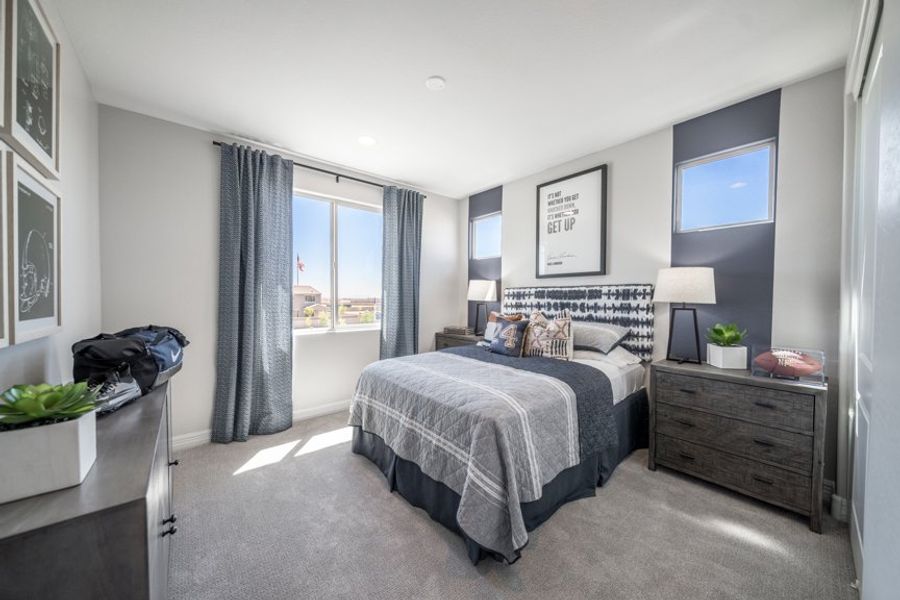 Furnished interior view inside a new home in Allen Ranches, Litchfield Park (Image 25).