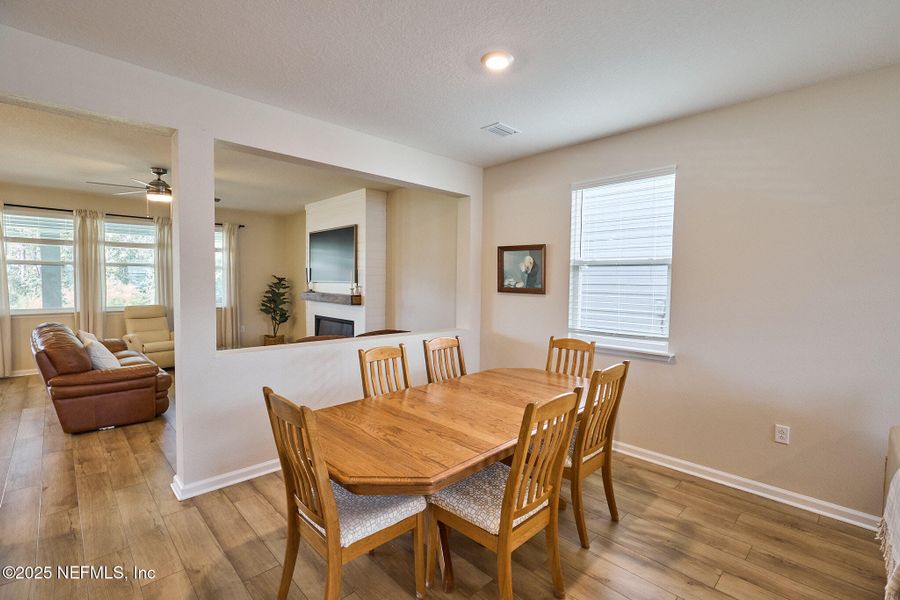 Furnished interior view inside a new home in , Jacksonville (Image 28).