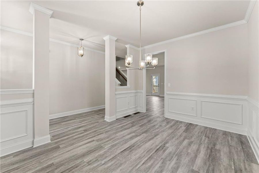 Spacious, unfurnished interior of a new home in Magnolia Villas, Cornelia (Image 30).