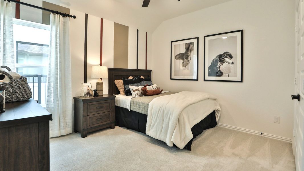 Furnished interior view inside a new home in Bridgeland Creekland Village, Cypress (Image 7).