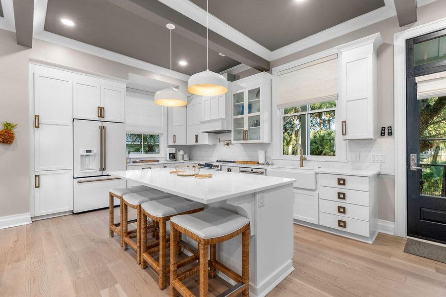 Furnished interior view inside a new home in , Seabrook Island (Image 5).