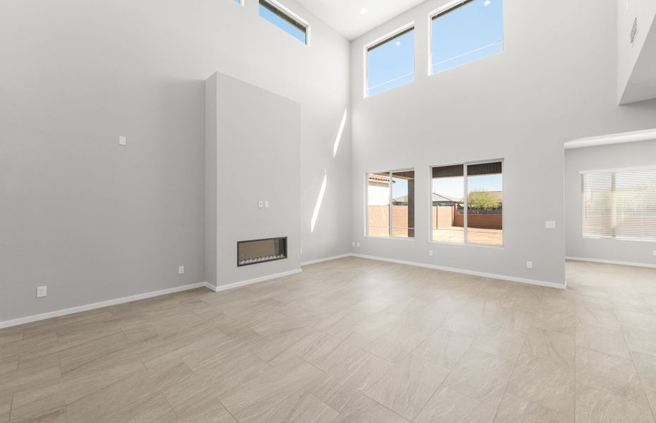 Spacious, unfurnished interior of a new home in Harvest - Enchantment Series, Queen Creek (Image 25). Spacious, unfurnished interior of a new home in Harvest - Enchantment Series, Queen Creek (Image 25).