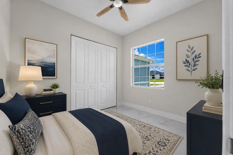 Furnished interior view inside a new home in , Lehigh Acres (Image 17).