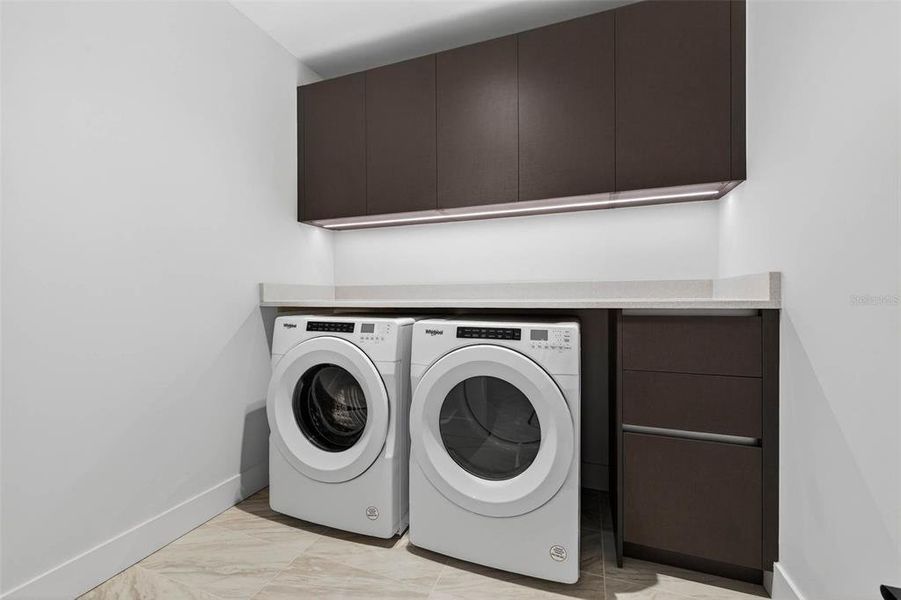 Furnished interior view inside a new home in , St. Petersburg (Image 15).