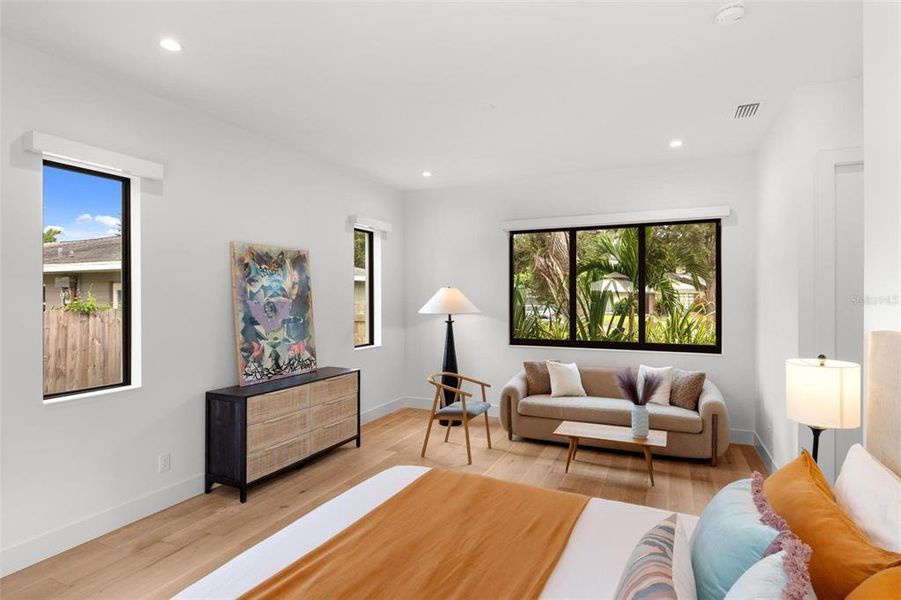 Furnished interior view inside a new home in , Sarasota (Image 11).