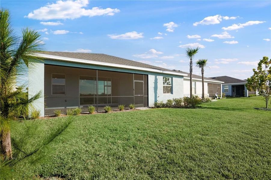 Exterior details and patio area of a home in Rye Ranch, Parrish (Image 22). Exterior details and patio area of a home in Rye Ranch, Parrish (Image 22).
