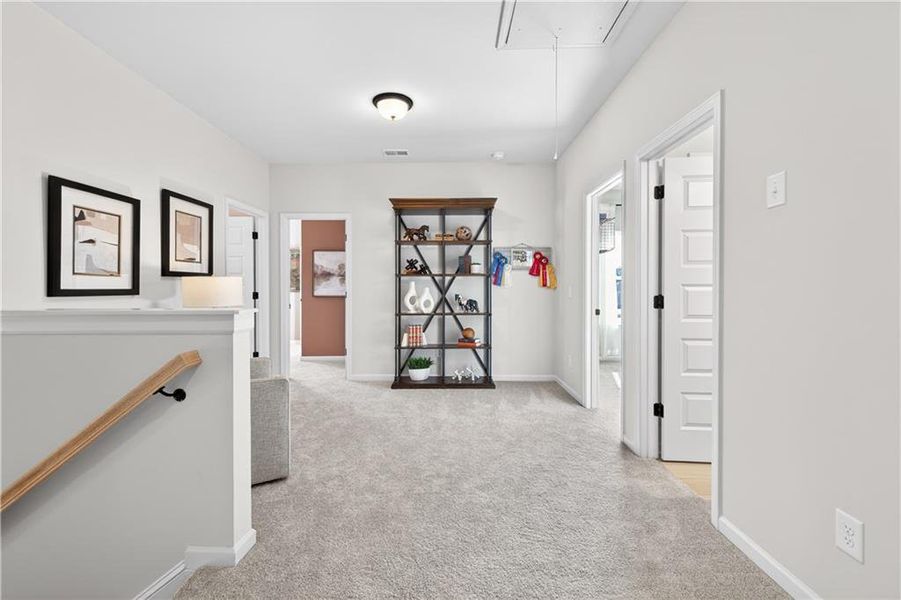 Furnished interior view inside a new home in Laurel Ridge, Rock Spring (Image 12).