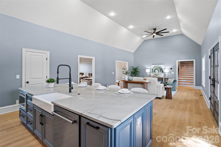 Furnished interior view inside a new home in , Indian Trail (Image 35). Furnished interior view inside a new home in , Indian Trail (Image 35).