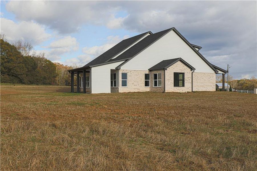 Exterior details and patio area of a home in , Maysville (Image 4). Exterior details and patio area of a home in , Maysville (Image 4).
