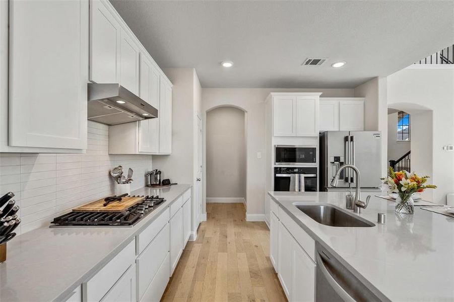 Furnished interior view inside a new home in , Justin (Image 29). Furnished interior view inside a new home in , Justin (Image 29).