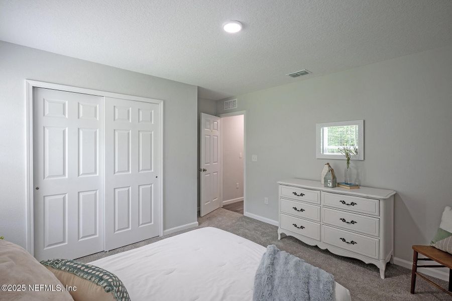 Furnished interior view inside a new home in , Jacksonville (Image 37). Furnished interior view inside a new home in , Jacksonville (Image 37).