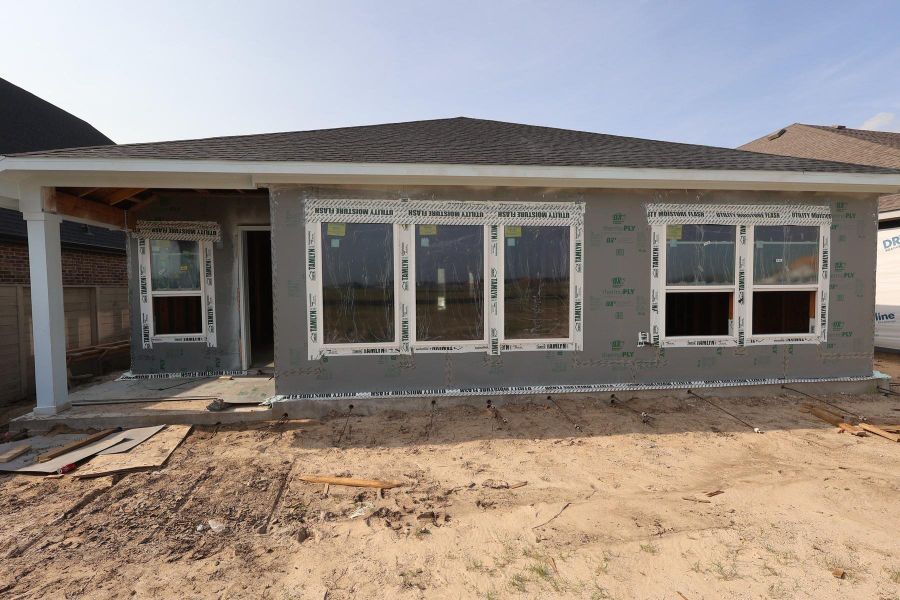 In-progress construction of a new home in Legacy - Retreat Collection, League City, TX (Image 9). In-progress construction of a new home in Legacy - Retreat Collection, League City, TX (Image 9).
