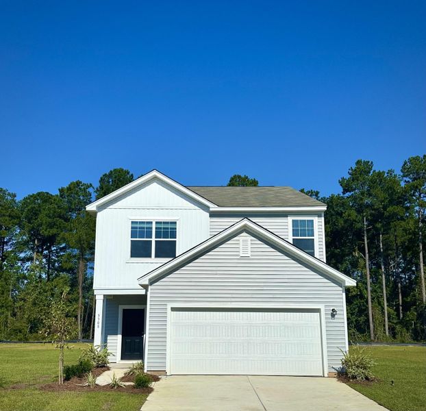 Front exterior of a new home in Watson Hill, Summerville, SC, highlighting curb appeal (Image 8). Front exterior of a new home in Watson Hill, Summerville, SC, highlighting curb appeal (Image 8).