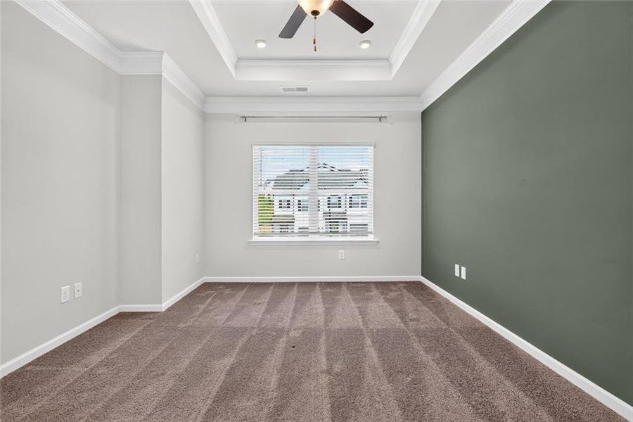 Spacious, unfurnished interior of a new home in Fuller Station, Loganville (Image 38).