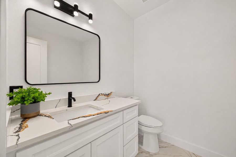 Second full bathroom for bedroom 3 and 4