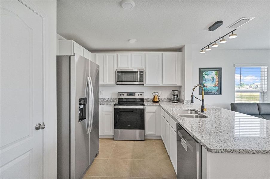 Furnished interior view inside a new home in Harmony West, St. Cloud (Image 31).