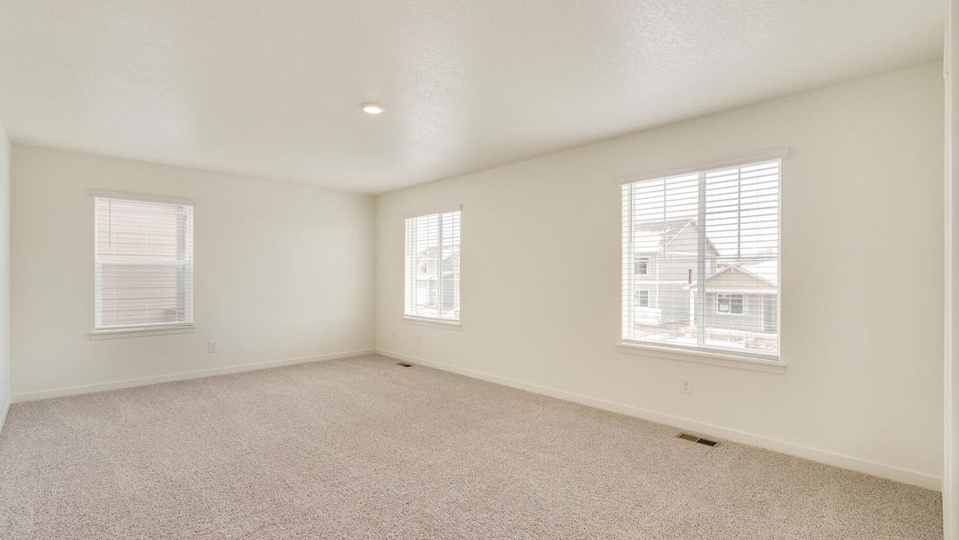 Representative unfurnished interior of a home built from the Gable by D.R. Horton in Brighton Crossing, Brighton (Image 22).