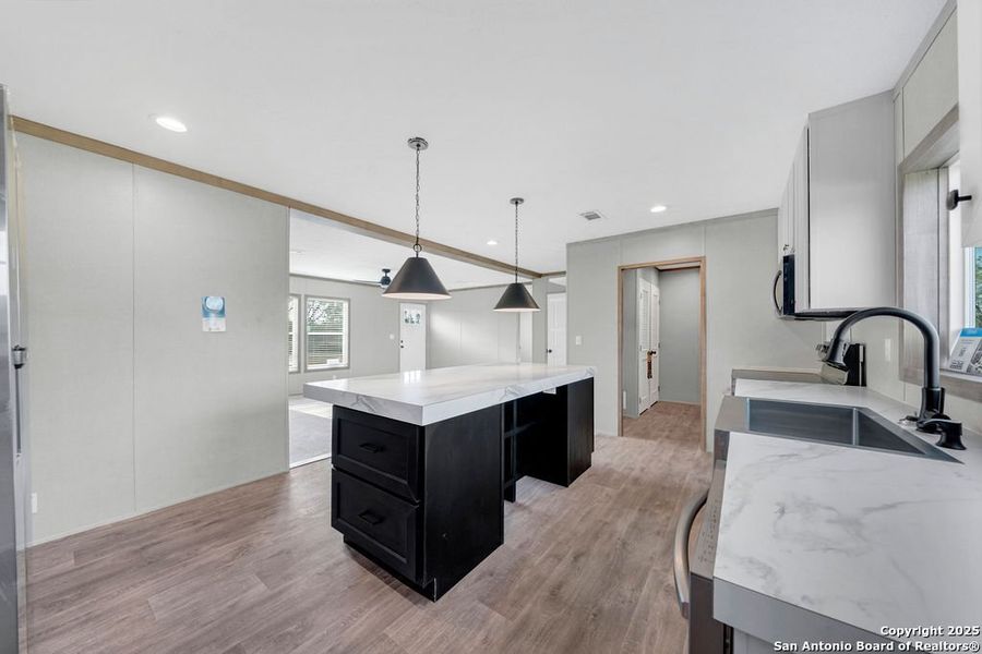 Furnished interior view inside a new home in , Moore (Image 8).