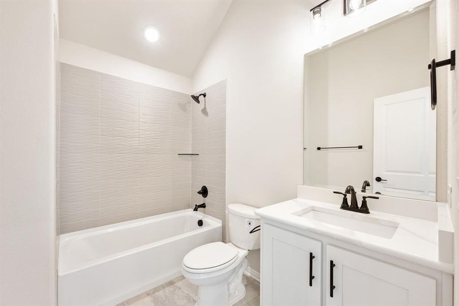 Furnished interior view inside a new home in Devonshire, Forney (Image 13).