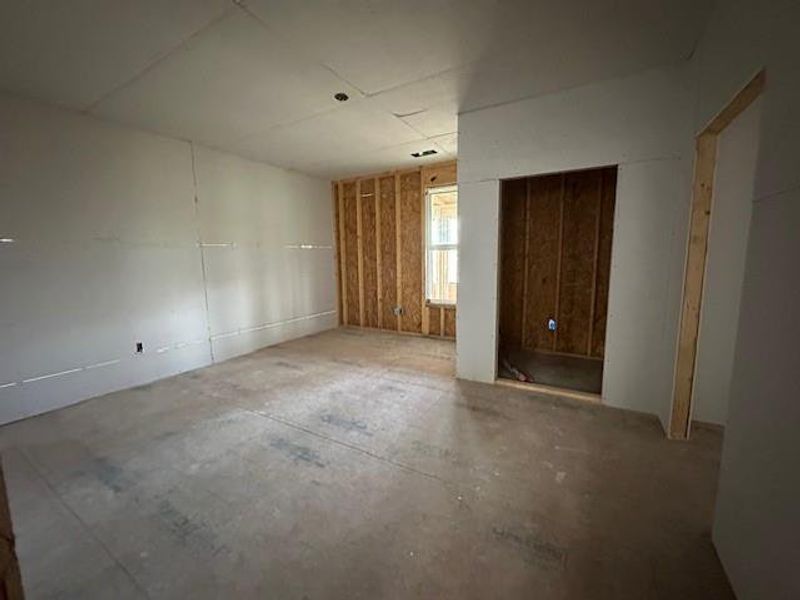 In-progress construction of a new home in , Summerville, GA (Image 1).