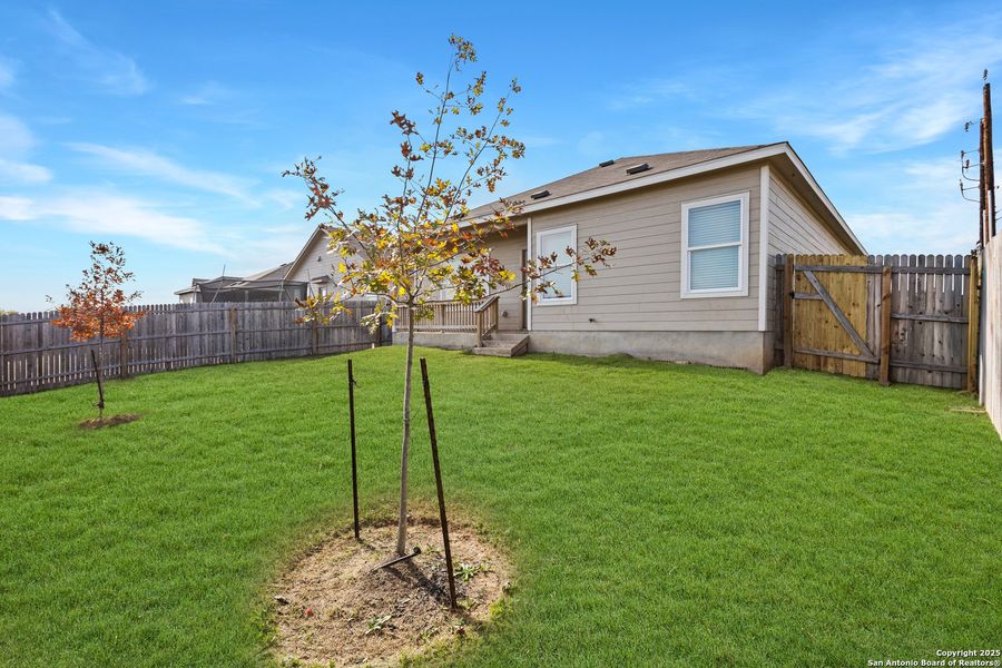 Exterior details and patio area of a home in , San Antonio (Image 3). Exterior details and patio area of a home in , San Antonio (Image 3).